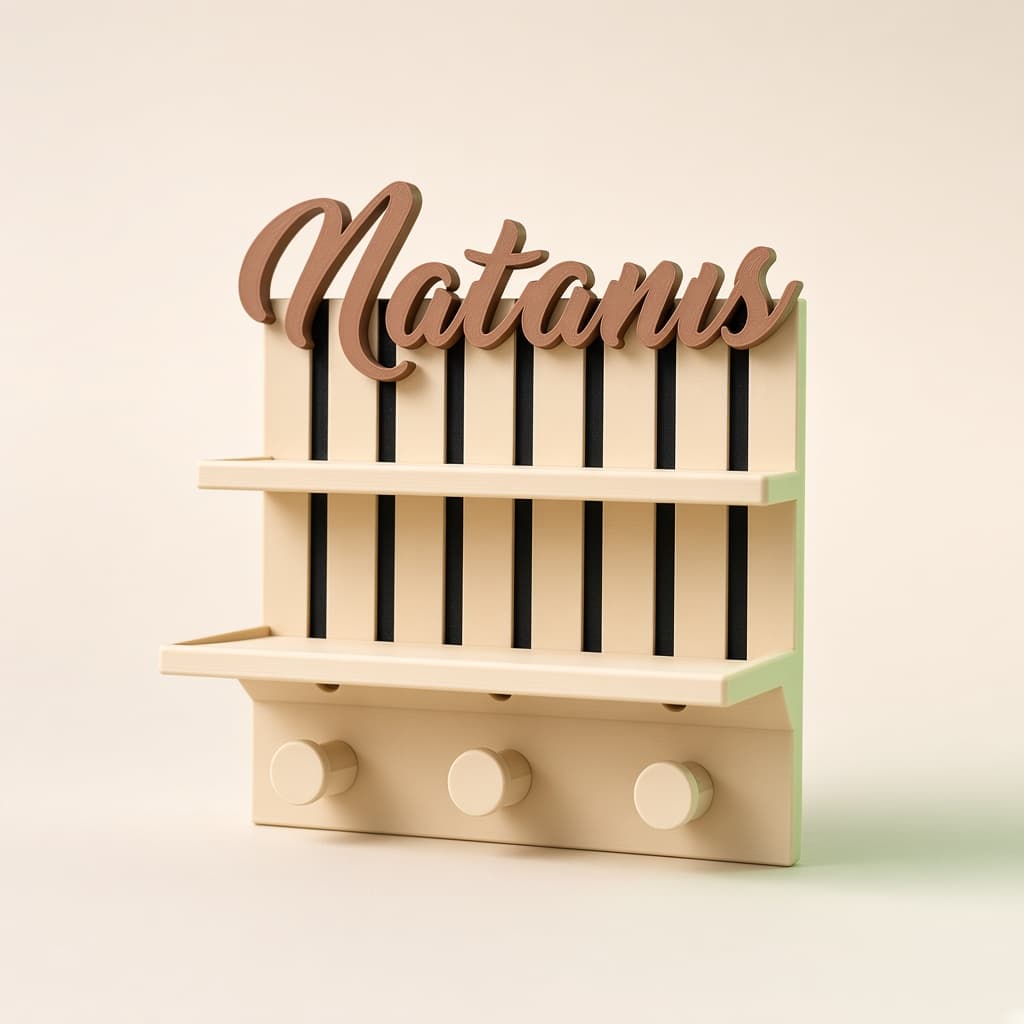 Buy Personalized Wall Key Holder - 3D printed organizers online India